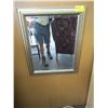 Image 1 : FRAMED BEVELED EDGE MIRROR