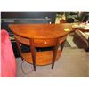 Image 1 : HALF MOON HALL TABLE WITH DRAWER