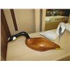Image 1 : CARVED GOOSE & THE CERAMIC BIRD