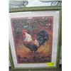 Image 2 : 1 - ROOSTER PICTURE & 1 - ETHAL SEATH 1879-1963 PICTURE