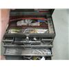 Image 2 : LARGE GREY TOOL BOX W/CONTENTS