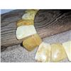 Image 3 : Natural Baltic Amber Chunks 20" Necklace