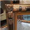 Image 3 : Aesthetic Style Carved Wood Gilt Beveled Mirror