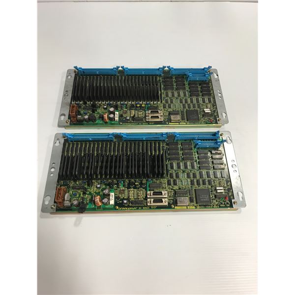 (2) FANUC A16B-2201-0050/03A CIRCUIT BOARD