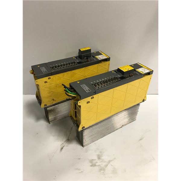 (2) FANUC A06B-6079-H207 SERVO AMPLIFIER