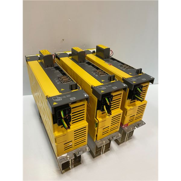 (3) Fanuc A06B-6124-H209 Servo Amplifier Module