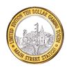 Image 1 : .999 Silver Main Street Station Las Vegas, NV $10 Limited Edition Casino Gaming Token