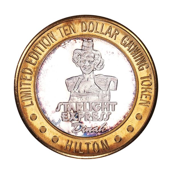 .999 Silver Hilton Las Vegas, Nevada $10 Casino Limited Edition Gaming Token