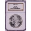 Image 1 : 1881-S $1 Morgan Silver Dollar Coin NGC MS64