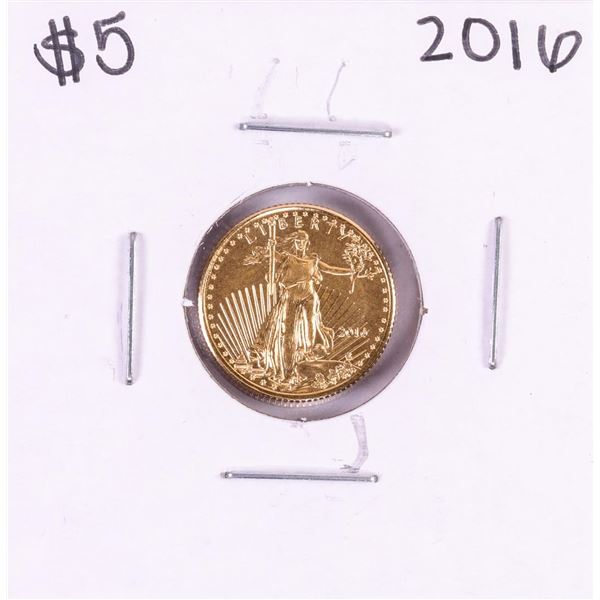 2016 $5 American Gold Eagle Coin