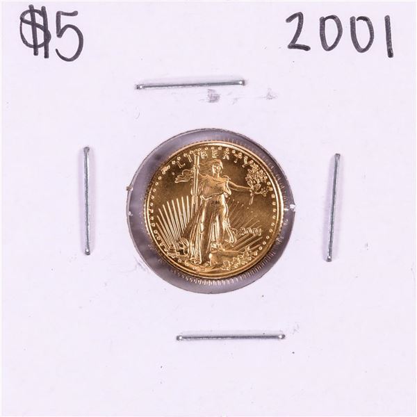 2001 $5 American Gold Eagle Coin