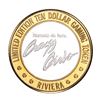 Image 1 : .999 Silver Riviera Hotel & Casino Las Vegas $10 Casino Limited Edition Gaming Token