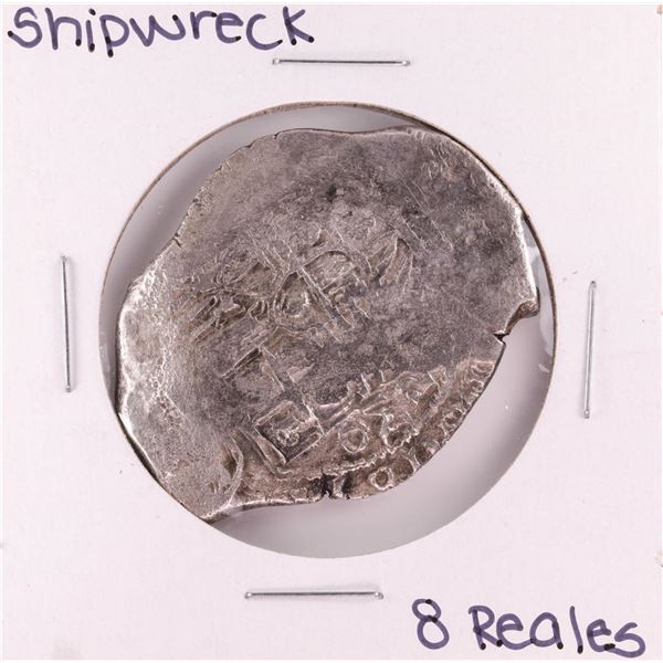 Shipwreck 8 Reales Cob Silver Coin