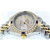 Image 8 : Rolex Ladies Two Tone Diamond & Sapphire 26MM Oyster Perpetual Datejust Watch