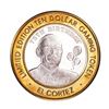 Image 1 : .999 Fine Silver El Cortez Hotel & Casino Las Vegas $10 Limited Edition Gaming Token