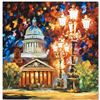 Image 1 : Afremov (1955-2019) "Twinkling Of The Night" Limited Edition Giclee on Canvas