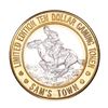 Image 1 : .999 Silver Sam Boyd's Sam's Town $10 Casino Gaming Token Limited Edition