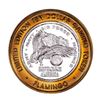 Image 1 : .999 Silver Flamingo Las Vegas Nevada $10 Casino Limited Edition Gaming Token