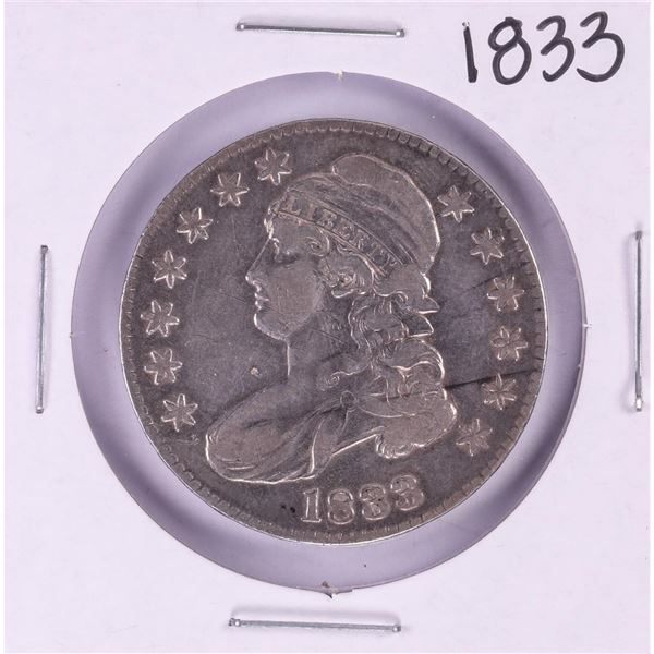 1833 Capped Bust Half Dollar Coin