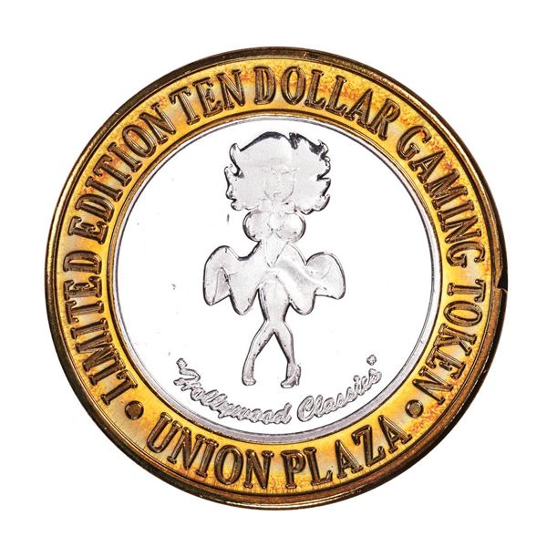 .999 Silver Union Plaza Las Vegas, Nevada $10 Casino Limited Edition Gaming Token