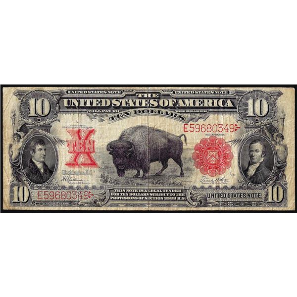 1901 $10 Bison Legal Tender Note