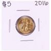 Image 1 : 2016 $5 American Gold Eagle Coin
