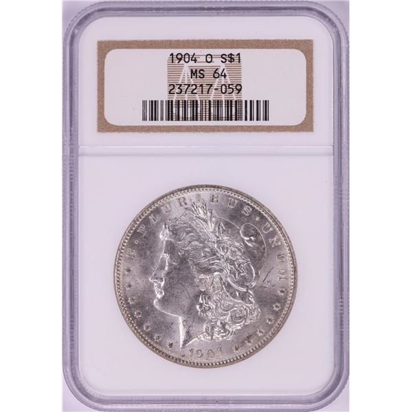 1904-O $1 Morgan Silver Dollar Coin NGC MS64