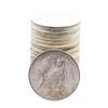 Image 2 : Roll of (20) Brilliant Uncirculated 1923 $1 Peace Silver Dollar Coins