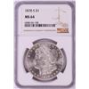 Image 1 : 1878-S $1 Morgan Silver Dollar Coin NGC MS64