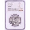 Image 1 : 1953 Franklin Half Dollar Coin NGC MS64