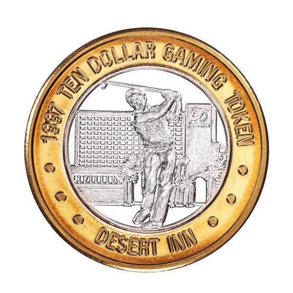 .999 Silver Desert Inn Las Vegas, Nevada $10 Limited Edition Gaming Token