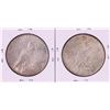 Image 2 : Lot of (2) 1923-S $1 Peace Silver Dollar Coins