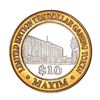 Image 1 : .999 Silver Maxim Hotel & Casino Las Vegas, NV $10 Limited Edition Gaming Token