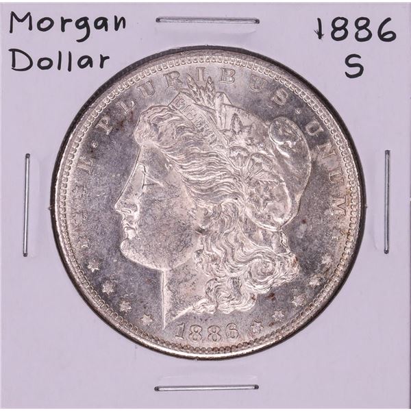 1886-S $1 Morgan Silver Dollar Coin