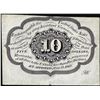 Image 2 : July 17, 1862 First Issue Ten Cents Fractional Currency Note