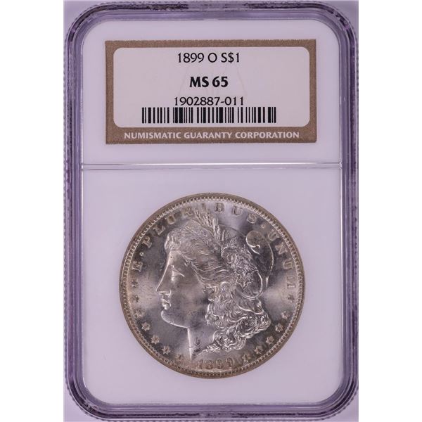 1899-O $1 Morgan Silver Dollar Coin NGC MS65