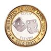 Image 1 : .999 Fine Silver Gold Coast Las Vegas, Nevada $10 Casino Limited Edition Gaming Token