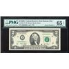 Image 1 : Serial Number 1 - 2003 $2 Federal Reserve Star Note Kansas City PMG Gem Unc. 65EPQ