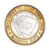 Image 1 : .999 Silver McCarran International Airport Las Vegas, NV $10 Limited Casino Token