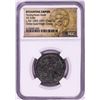 Image 1 : AD 1065-1071 Byzantine Empire AE Follis Ancient Coin NGC Graded