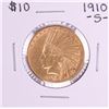 Image 1 : 1910-S $10 Indian Head Eagle Gold Coin