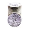 Image 1 : Roll of (20) Brilliant Uncirculated 1990 $1 American Silver Eagle Coins