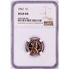 Image 1 : 1962 Proof Lincoln Memorial Cent Coin NGC PF69RD