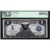 Image 1 : 1899 $1 Black Eagle Silver Certificate Note Fr.230 PCGS Choice About New 58PPQ