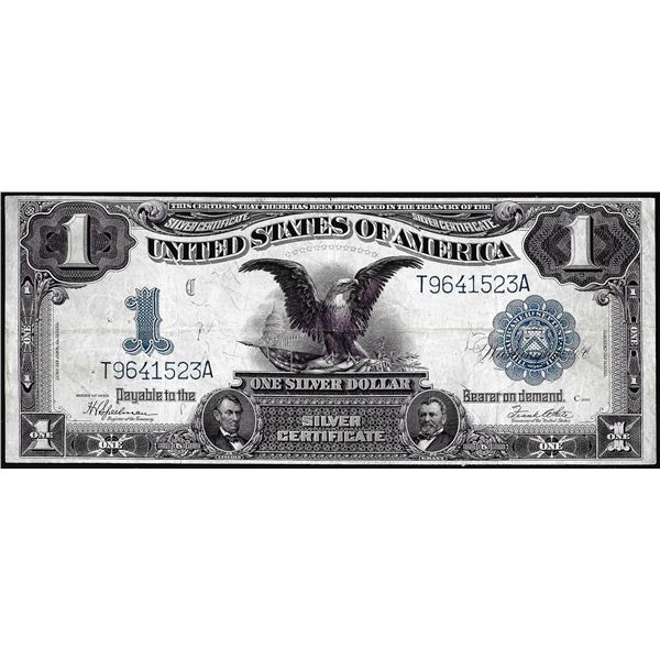 1899 $1 Black Eagle Silver Certificate Note