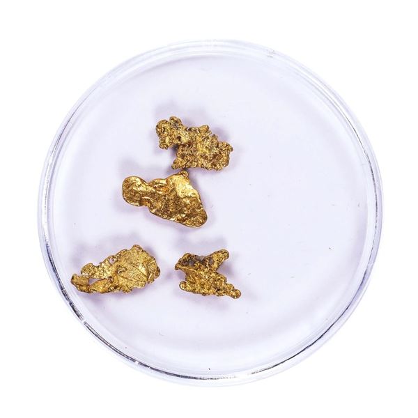 Lot of Gold Nuggets 1.86 Grams Total Weight