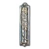 Image 1 : Raphael Abecassis Sterling Silver Electroform Mezuzah with Letter of Authenticity