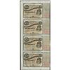 Image 1 : Uncut Sheet of (4) State of Louisiana Baby Bond Obsolete Notes