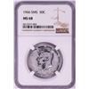 Image 1 : 1966 SMS Kennedy Half Dollar Coin NGC MS68