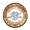 Image 2 : .999 Silver Treasure Island Las Vegas $10 Limited Edition Casino Gaming Token
